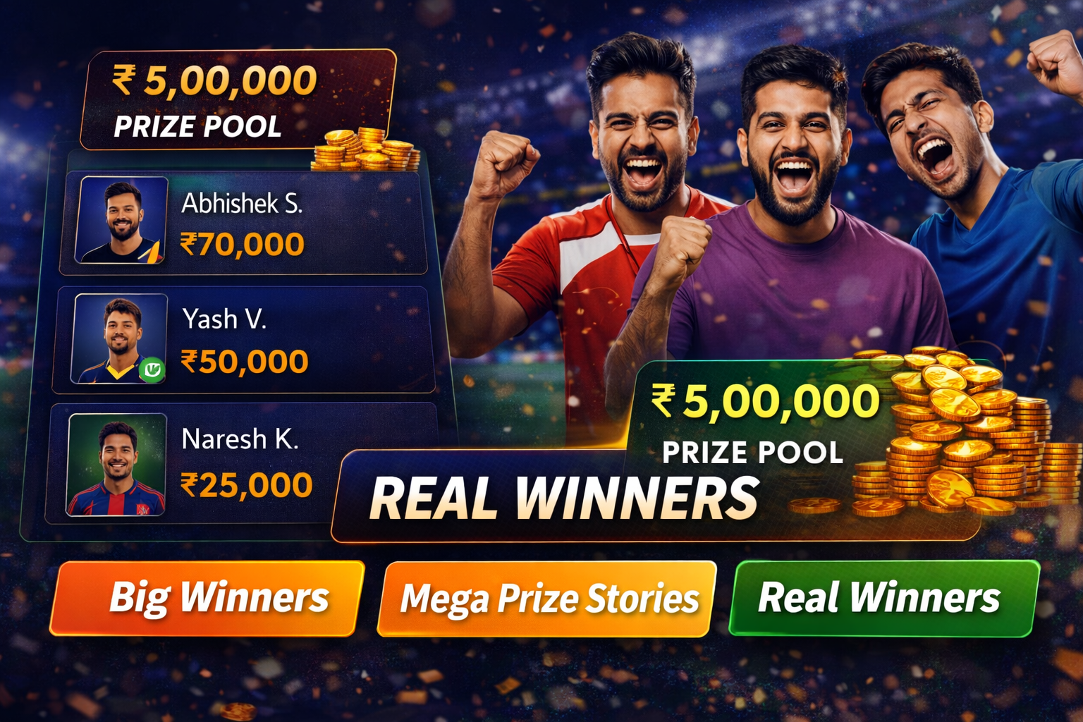 Cricket App Guru fantasy cricket result notes